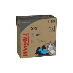 Wypall Dry Wipe,8 1/4"x 16-3/4",White,PK5 41048