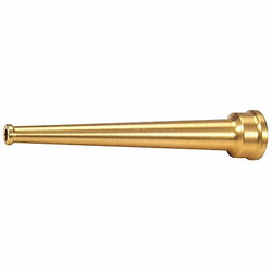 Sim Supply Fire Hose Nozzle,Constant On,Brass  6AKC4