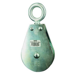 Sim Supply Pulley Block,Swivel Eye,5/16" Rope dia  4JX80