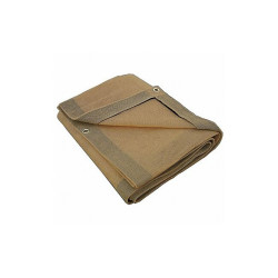 Manufacturer Varies Tarp, Tan, 20 ft L, 20 ft W,Polyethylene 5WUE4