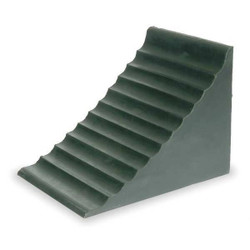 Manufacturer Varies Wheel Chock,7 1/4 In W x 9 3/8 InH,Black 1GUL2