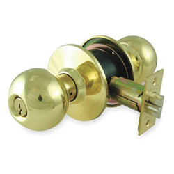 Manufacturer Varies Knob Lockset,Mechanical,Entrance,Grd. 2 1TPH5