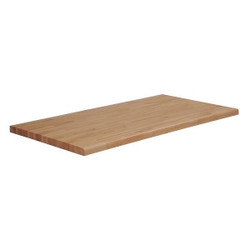 Sim Supply Workbench Top,Butcher Block,60x30,Radius  4KYY6