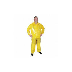 Condor Rain Jacket,Unrated,Yellow,XL 4PCK2
