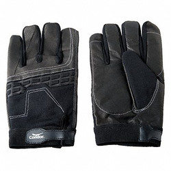 Condor Anti-Vibration Gloves,S,Black,PR 1AGG7