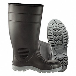 Talon Trax Rubber Boot,Men's,4,Knee,Black,PR 21DL06