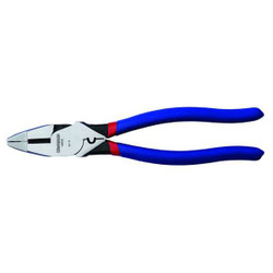 Westward Linemans Plier,9-3/4" L,Dipped 1UKL8