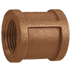 Sim Supply Coupling, Red Brass, 3 in,FNPT,Class 125  1VFF5