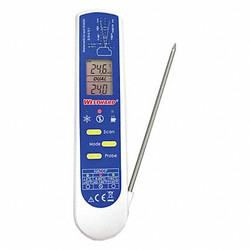 Westward IR Thermometer, SingleDot, -67 to 626F 1VEP5