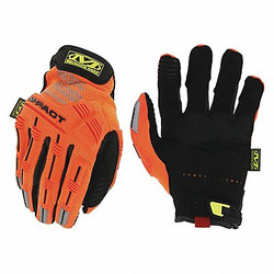 Mechanix Wear Mechanics Gloves,Orange,10,PR SMP-99-010