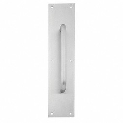 Ives Door Pull Plate,3.5In W x 15In L 8302-8 US32D 3.5X15