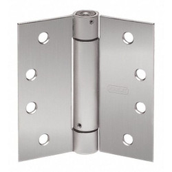 Best Spring Hinge,Steel,Door Leaf 1-5/8W",PK3 2060R45X45SPRINGDOORHINGE32DST