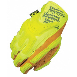 Mechanix Wear Mechanics Gloves,Hi-Vis Yellow,9,PR CG40-91-009