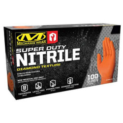Mechanix Wear Nitrile Gloves,XL,PK100 D01-09-011-100