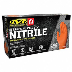 Mechanix Wear Nitrile Gloves,XL,PK100 D01-09-011-100