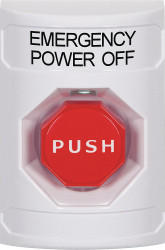 Safety Technology International Emergency Power Off Push Button,SPDT SS2302PO-EN