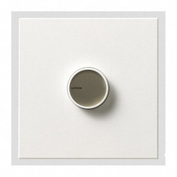 Lutron Lighting Dimmer,1-Pole Switch,1500W C-1500-WH