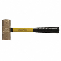 Ampco Safety Tools Blacksmith Hammer,6 lb.,15" L,Fiberglass H-702FG