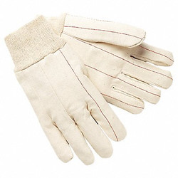 Mcr Safety Knit Gloves,S,knit Cuff,Beige,PK12 9018CS