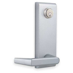 Dormakaba Lever,Lever Escutcheon w/Lock,Heavy Duty QET360E689SCKD