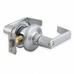 Dormakaba Lever Lockset,Mechanical,Privacy,Grade 2 QTL240E626SA118F