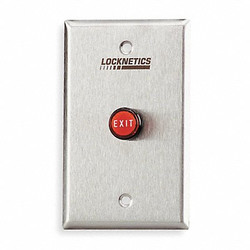 Schlage Electronics Switch,Pushbutton 701RD EX ILL