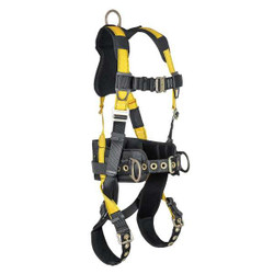 Condor Full Body Harness,Vest,Yellow,S Size 61DD44