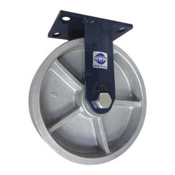 Rwm Kingpinless Plate Caster,Rigid,4000 lb. 75-CIR-1030-R