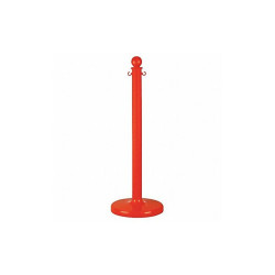Mr. Chain Medium Duty Stanchion,40 In. H,Red,PK6 96405-6