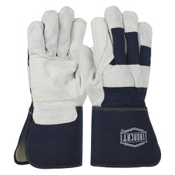 Ironcat Leather Gloves,XL,Gunn Cut,PR,PK12 IC8DP