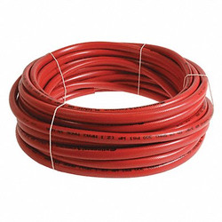 Continental Contitech Air Hose,1/2" ID x 50 ft.,Red PLR05030-50