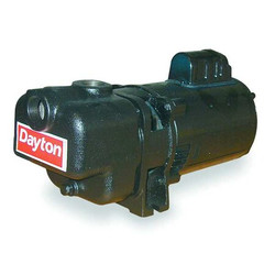 Dayton Self Priming Pump,2 HP,Cast Iron  4UA76