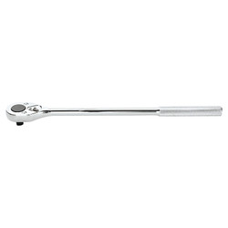 Classic Long Handle Pear Head Ratchet, 1/2 in Dr, 15 in L, Full Polish