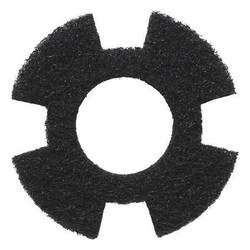 I-Mop Stripping Pad,8 1/2 in Dia,Black,PK10 1234344