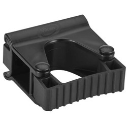 Vikan Tool Wall Bracket,3 1/4 in L,Black 10139
