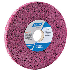 Norton Abrasives StrghtGrindWhl,1.25"CN,46 Grit,7"Dia 66252916215