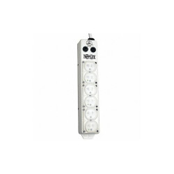 Tripp Lite Outlet Strip,6 Outlet,15A,13-3/4" L,Wht PS-607-HG-OEM