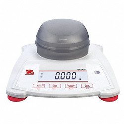 Ohaus Portable Scale,120g,0.001g,Backlit LCD SPX123