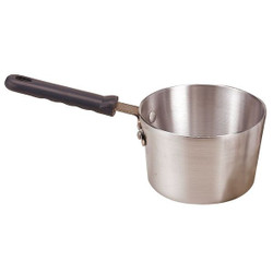 Crestware Sauce Pan w/Cool Grip,11 in Dia,Aluminum PAN8H