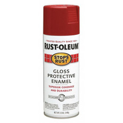 Stops Rust Spray Paint,Regal Red,12 oz. 7765830