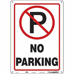 Condor No Parking Sign,14" x 10" 477X71