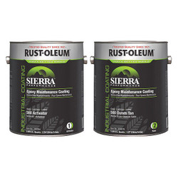 Sierra S60 Floor Coating Kit,S40,Gray,1 gal,Box 251212