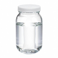 Wheaton Bottle,133 mm H,Clear,79 mm Dia,PK24 W216926