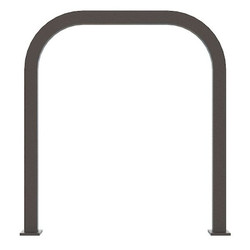 Madrax Bike Rack,Silver Color,2 Cap.,31" W QS-UX200-SF-G