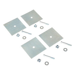 Manufacturer Varies Parking Curb Glue Down Kit,F/96 In Stops CS-GD-4