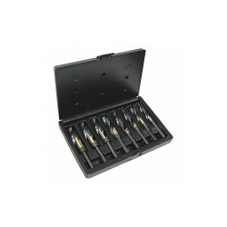 Cle-Line Reduced Shank Drill Set,8pc,HSS  C21164
