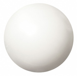 Sim Supply Plastic Ball,0.375 in Dia,Acetal,PK100  BULK-PB-AC-9