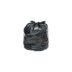 Global Industrial Light Duty Black Trash Bags - 45-55 Gal 0.47 Mil 200 Bags/Case