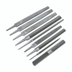 9-Pc Maintenance File Set, 6 in, 8 in, 10 in, Pouch