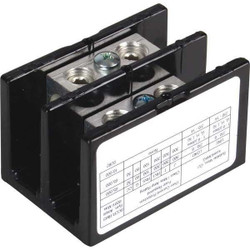 Square D Power Distr Block,Al/Cu,600V AC/DC 9080LBA262101